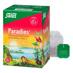 Salus Paradies Früchtetee mit Vitamin C Bio Beutel 15 Stück