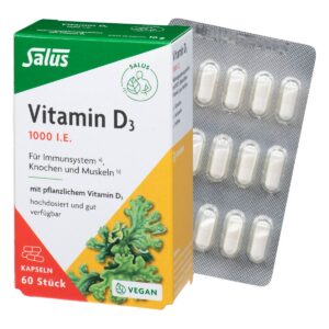 Salus Vitamin D3 1000 Vital Kapseln 60 Stück