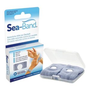 Sea-Band Akupressurband Erwachsene grau 1 Paar
