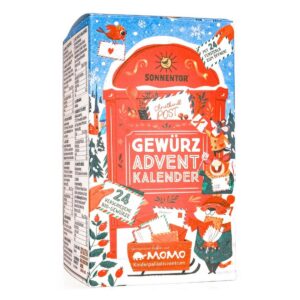 Sonnentor Adventkalender Gewürze Bio 24 Stück