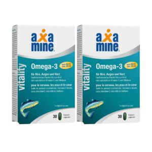 Axamine Omega-3 Kapseln 2x 30 Stück