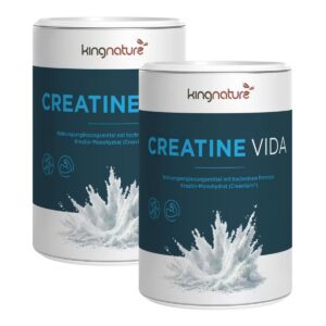 Kingnature Creatine Vida Pulver 2x 250 g