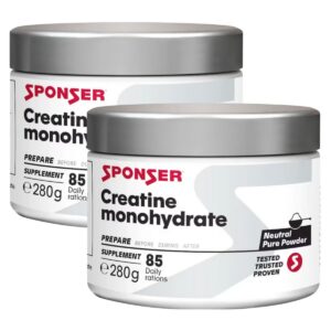 Sponser Creatine Monohydrate Pulver 2x 280 g